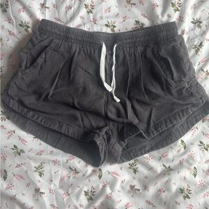 Women's Black Casual Shorts